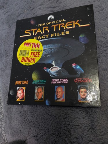 Star trek fact files - trek,