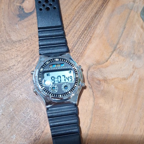 Digital chronograph wristwatch - digital,