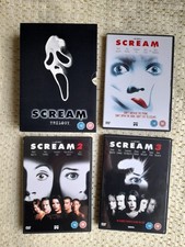 Scream trilogy dvd set - scream,