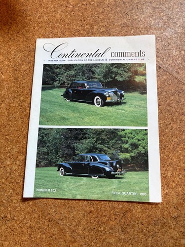 Continental comments magazine - continental,