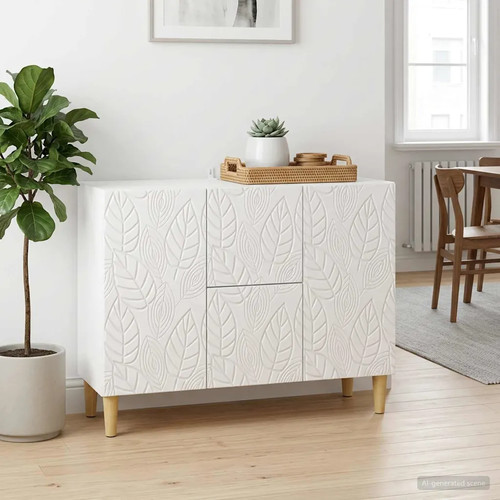 Sideboard high gloss white - sideboard,