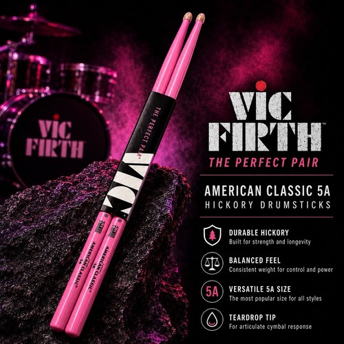 Pink vic firth - 💖,