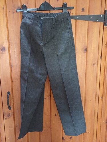 Boys grey school trousers - boys,
