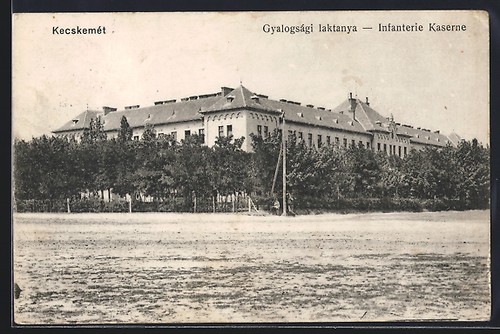 Postcard kecskemét - postcard,