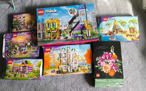 Lego friends empty boxes - lego,