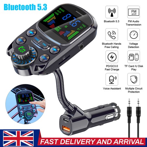 Car bluetooth transmitter - bluetooth, fm