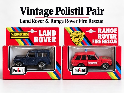 Pair vintage polistil 43 - pair, 1:43