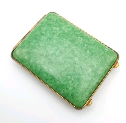 Art deco matchbook holder - deco, case
