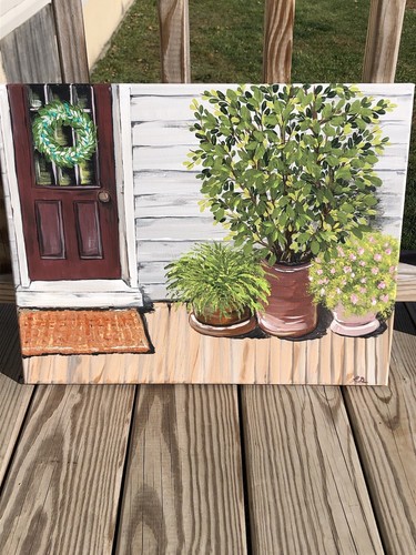 Original signed canvas - original,