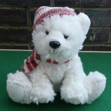 Soft plush polar bear named - polar,