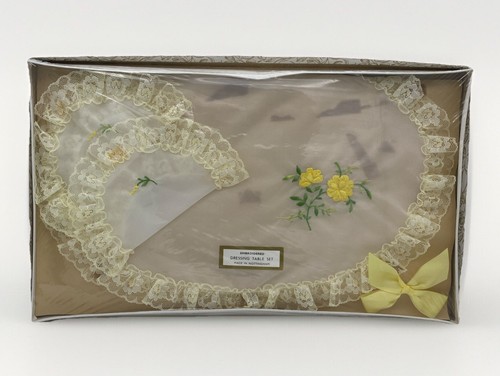 Vintage dressing table set new - dressing,