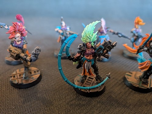 Painted necromunda escher gang - painted,