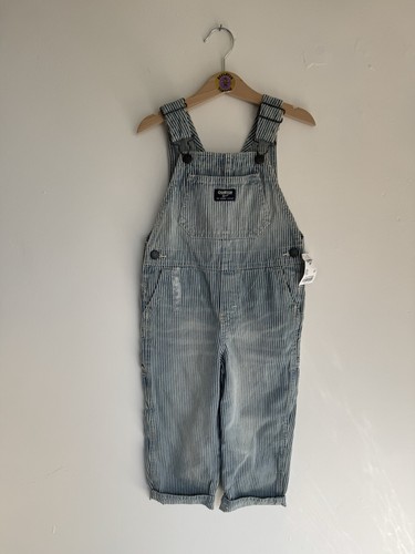 Oshkosh pinstriped dungarees - oshkosh,