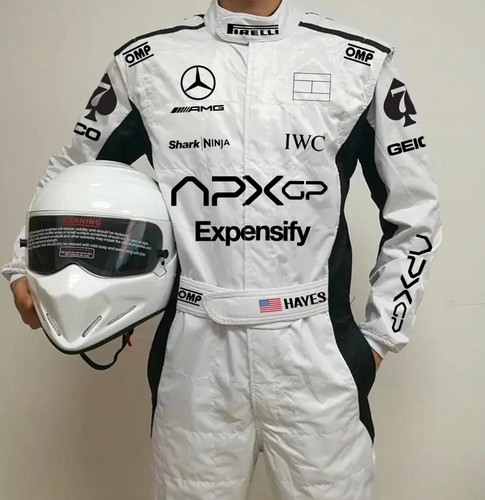 Movie white racing - f1,