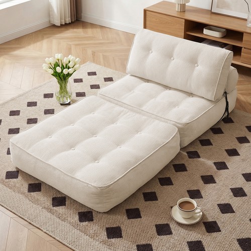 Single folding sofa bed - single,