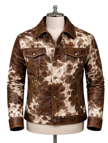 Men cowhide leather - men's, trucker