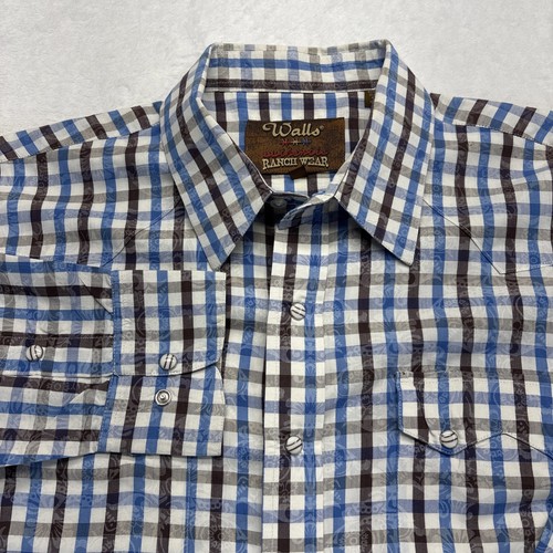 Walls ranch wear shirt - walls, m