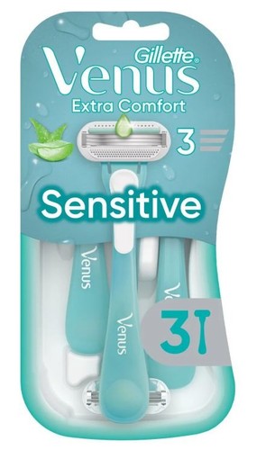 Gillette venus sensitive 3pc - gillette,
