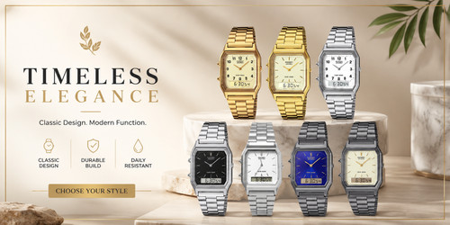 Casio men retro vintage - casio, men's