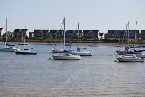 Photo 6x4 boats river - 6x4, medway