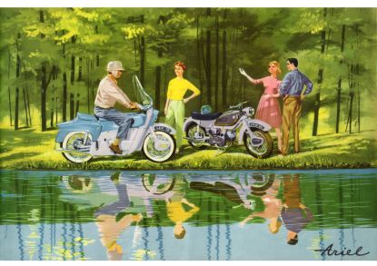 1961 ariel leader arrow - 1961,