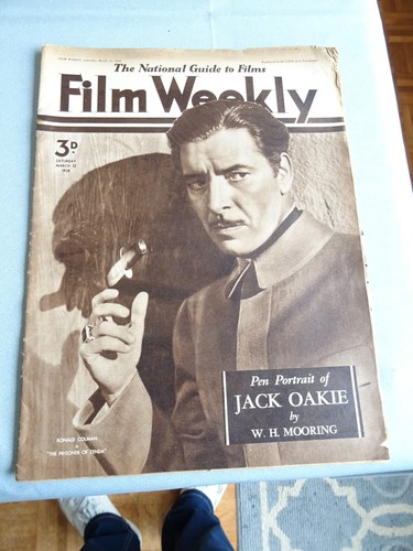 Film weekly magazine - magazine, 12th