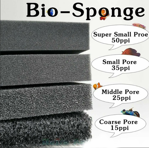 Bio sponge filter - sponge, media