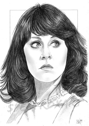 Original art sarah - original, "sarah