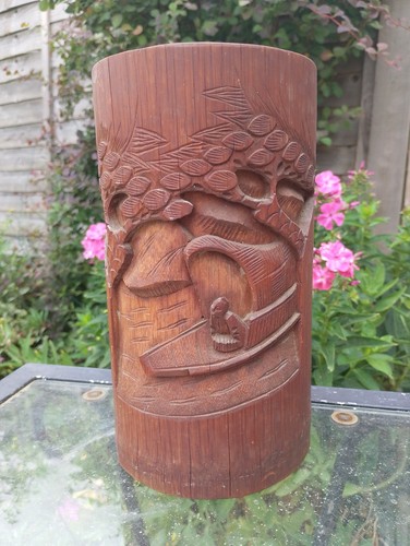 Antique chinese deeply hand - antique,
