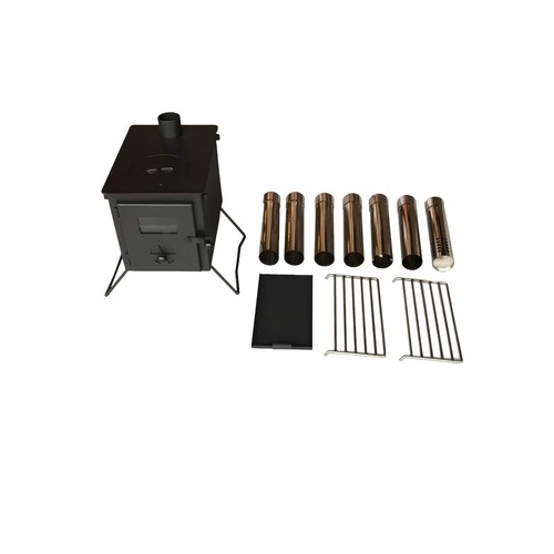Wood burning cubed - burning,