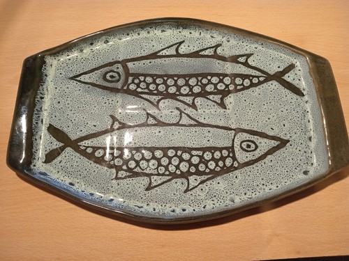Vintage mid century fish - vintage,