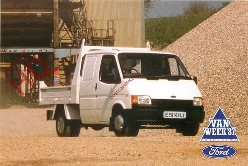 Picture postcard ford transit - picture, postcard:;ford