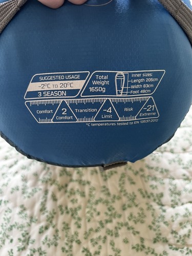 Vango sennen 250 sleeping - 250,