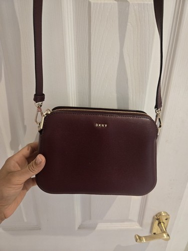 Dkny burgundy leather - dkny,