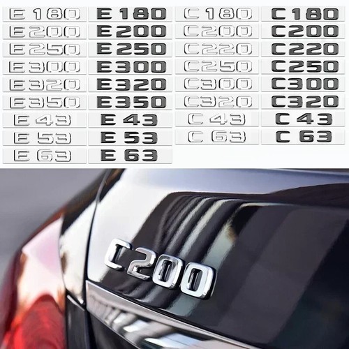 Car abs trunk letters - 3d,