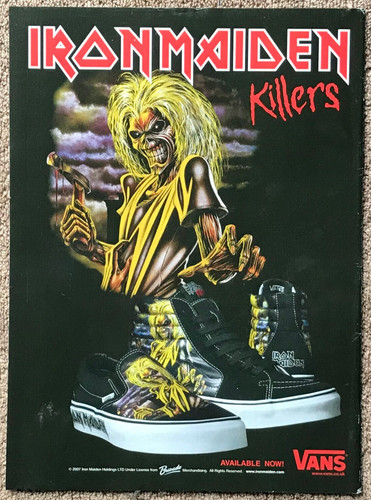 Iron maiden killers vans - killers,