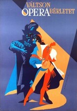 Vintage 1971 hungarian opera - vintage,