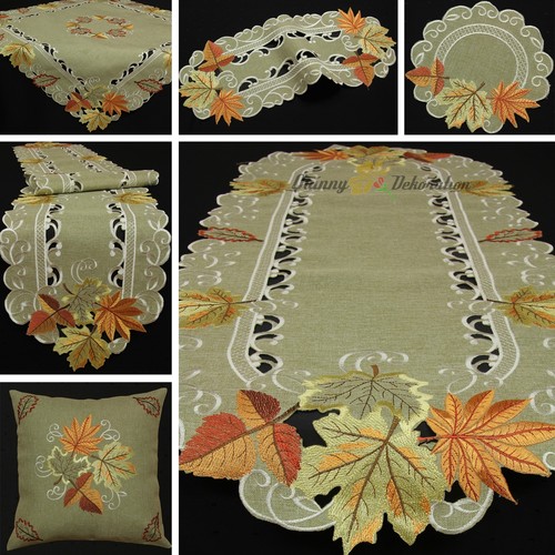 Autumn fall doily - autumn,