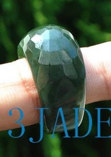 Faceted A Grade Natural Green