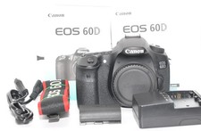 Canon EOS 60D 18.0 MP DSLR Digital Camera Body 44318 Shutter 1 Year Warranty. #0