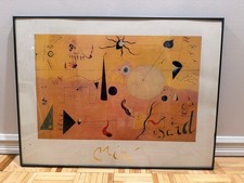 Large Joan Miro Style