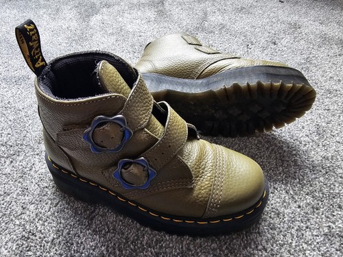 Martens devon flower khaki - flower,