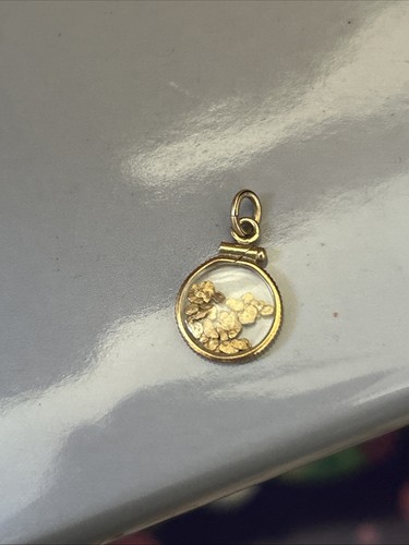 Vintage locket pure gold - locket,