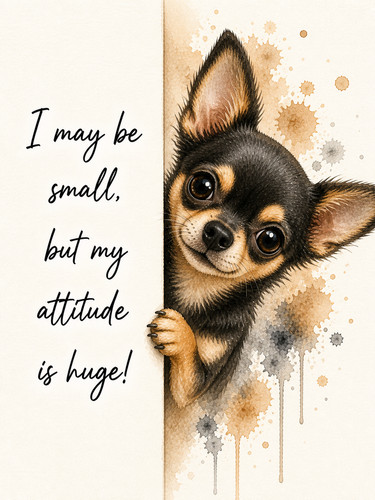 Chihuahua may small - i, but