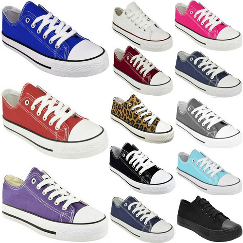 Womens trainers canvas - trainers,