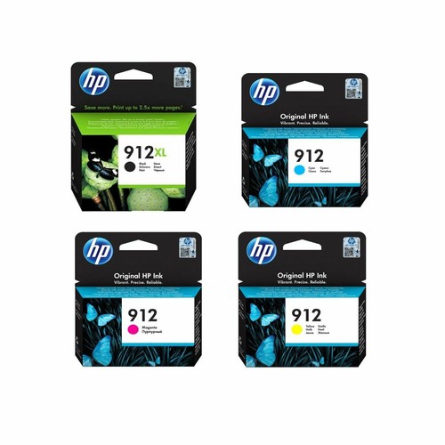 Hp912 cmyk genuine ink - genuine,