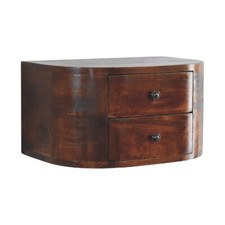 Curved 2 Drawer Floating