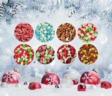 CHRISTMAS Pick n Mix RETRO SWEETS Xmas Treats + Party Bag Fillers 200g - 1kg