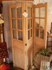 SUPERB VINTAGE FRENCH SCREEN,ROOM DIVIDER,SHABBY CHIC.SUFFOLK COLLECTION 