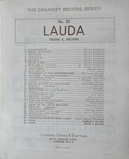 Frank E Brown - Lauda No 33